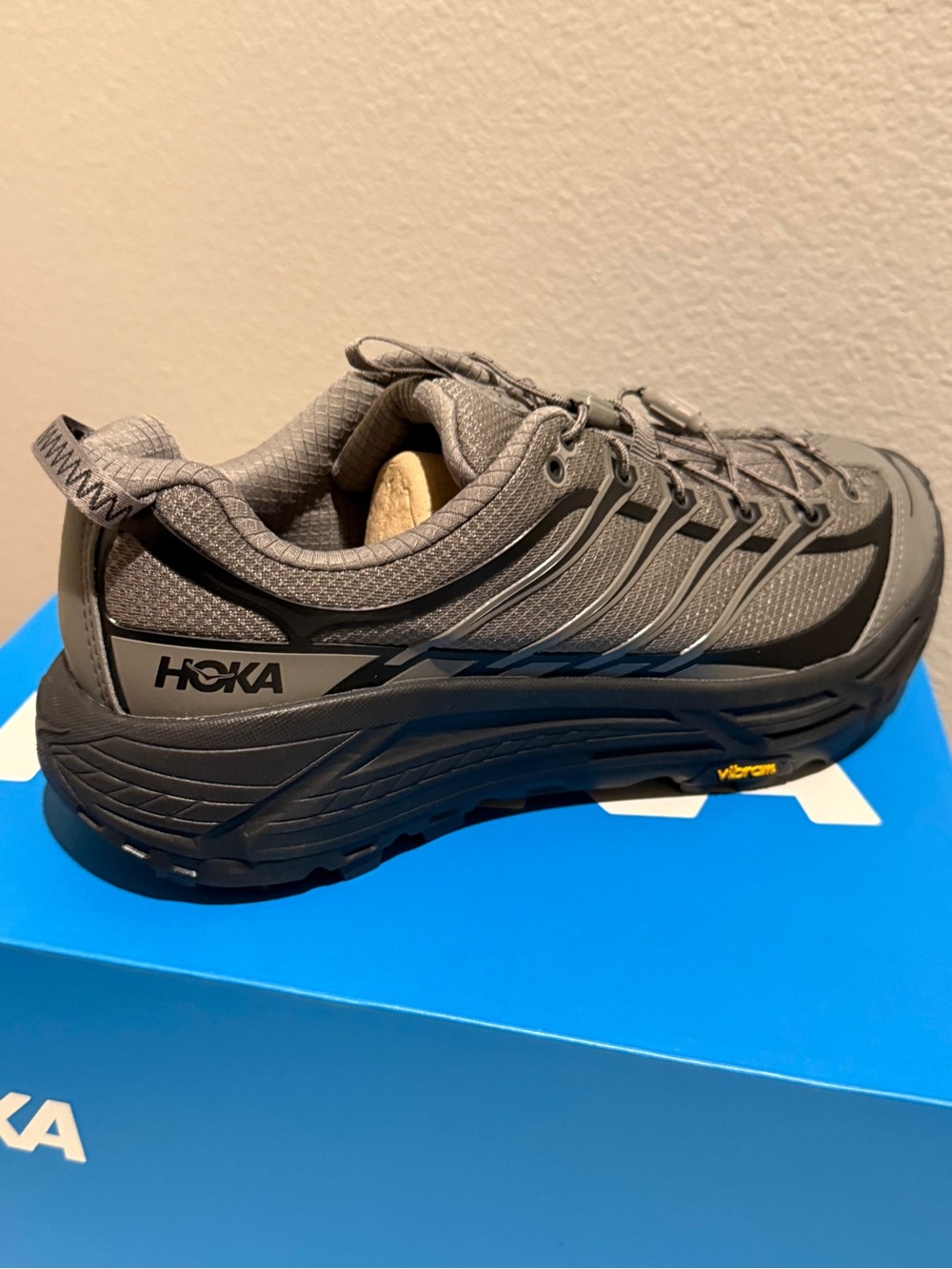 Hoka One One Men's 10.5 Grey Trail Runner
